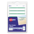  | Avery 05203 4 in. x 6 in. Printable Permanent File Folder Labels - White (7-Piece/Sheet 36-Sheets/Pack) image number 0