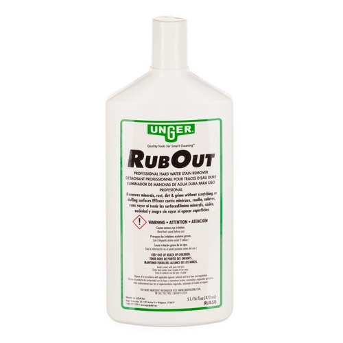 Cleaning & Janitorial Supplies | Unger UNGRUB50 RubOut 16 oz Glass Cleaner (12/Carton) image number 0