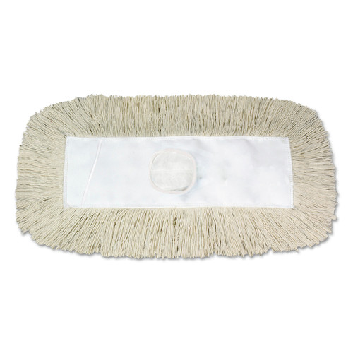 Mops | Boardwalk BWK1330 Disposable 5 in. x 30 in. Dust Mop - White image number 0