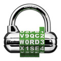 Office Jansan | Master Lock 1534D 2.5 in. Wide Password Plus Hardened Steel Shackle Combination Lock - Chrome/Assorted image number 2