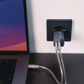Office Electronics & Batteries | Verbatim 32200 35 Watts 2-Port GaN Wall Charger - Black/Gray image number 3