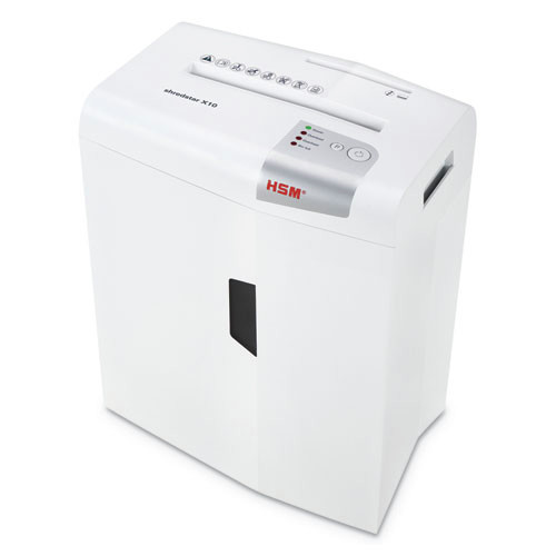 Office Jansan | HSM of America 1045113 shredstar X10 10 Manual Sheet Capacity Cross-Cut Shredder image number 0