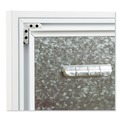 White Boards | U Brands 3196U00-01 23 in. x 17 in. Monthly View 3-N-1 Magnetic Glass Dry Erase Combo Board - White Aluminum image number 2