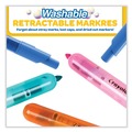 Markers | Crayola 58-8370 Super Clicks Assorted Bullet Tip Sizes Retractable Markers - Assorted Colors (1-Set) image number 6