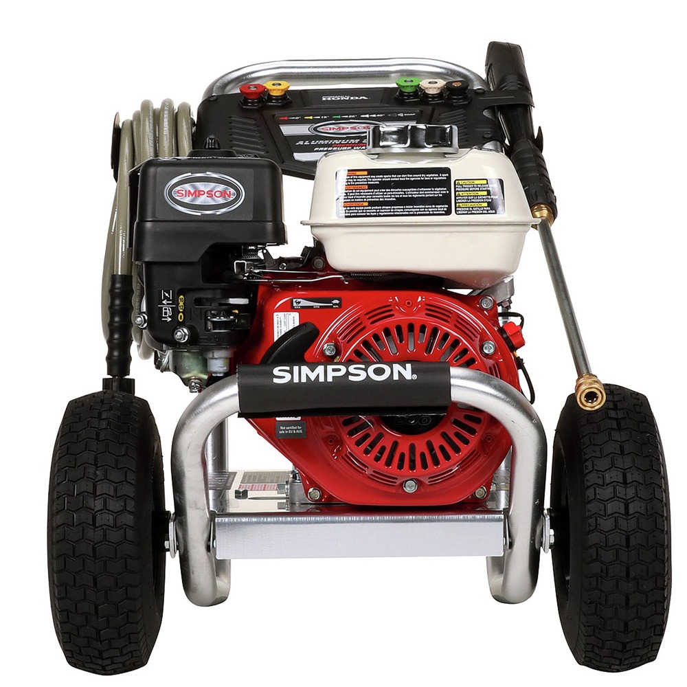Simpson 60689 Aluminum 3600 PSI 2.5 GPM Professional Gas Pressure