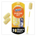 Office Jansan | Swiffer 82074KT Heavy Duty Dusters with 14 in. to 3 ft. Extendable Handle (4/Kit) image number 1