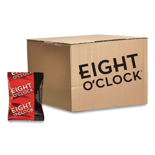 Coffee | Eight O'Clock COF320840 2 oz. Regular Ground Coffee Fraction Packs - Original (42/Carton) image number 0