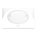 Cleaning & Janitorial Supplies | Tork 655300 8.42 in. x 4.22 in. x 5.74 in. Small Bracket Wiper Dispenser - White image number 0