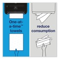 Cleaning & Janitorial Supplies | Tork 5510282 Elevation Matic 13.2 in. x 8.1 in. x 14.65 in. Hand Towel Roll Dispenser - Black (1/Carton) image number 5