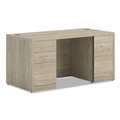  | HON H105892.LKI1LKI1 10500 Series 60 in. x 30 in. x 29.5 in. Double Pedestal Desk with Full Pedestals - Kingswood Walnut image number 0