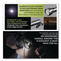 Work Lights | GoGreen Power GG-113-24SV 28 LED Professional Flashlight, 3 AAA Batteries (Included), Black/Silver image number 6