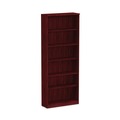 Office Filing Cabinets & Shelves | Alera ALEVA638232MY Valencia Series 6-Shelf 31-3/4 in. x 14 in. x 80-1/4 in. Bookcase - Mahogany image number 0