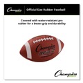 Toys | Champion Sports RFB2 Intermediate Size Rubber Sports Ball For Football - Brown image number 1