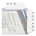 Office Jansan | Redi-Tag B31005 Legal Index Tabs, 1/12-Cut Tabs, A-Z, White, 0.44-in Wide, 104/pack image number 4