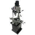 Milling Machines | JET JT9-351141 JMD-40GH Geared Head Mill Drill with Newall DP700 2-Axis DRO and X-Powerfeed image number 1