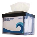 Cleaning & Janitorial Supplies | Boardwalk BWK1503 7.9 in. x 5.6 in. x 7.9 in. Interfold Napkin Dispenser - Black image number 3