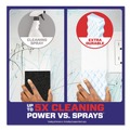 Sponges & Scrubbers | Mr. Clean 80867469 4.6 in. x 0.9 in. 2.2 in. Thick Magic Eraser - White (2/Carton) image number 7