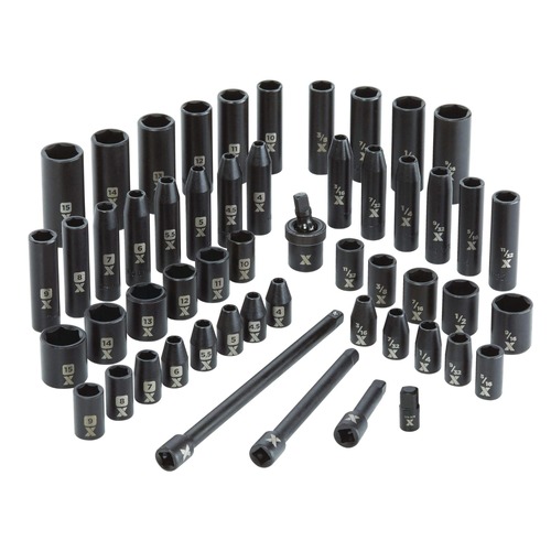 Sockets | Maximum CTI0580692 (53-Piece) 1/4 in. Drive Impact Socket Set image number 0