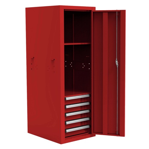 Cabinets | Homak RDCTS24001 24 in. CTS Side Locker - Red image number 0