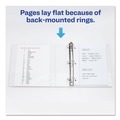  | Avery 17577 3 Slant Rings 2 in. Capacity 11 in. x 8.5 in. Durable View Binder with DuraHinge - White (4/Pack) image number 9