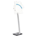 Floor Signs | Durable 481423 15 x 46.5 Info Sign Duo Letter-Size Floor Stand - Clear image number 2