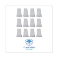 Mops | Boardwalk BWK2032RCT No. 32 Rayon Cut-End Wet Mop Head - White (12/Carton) image number 3