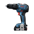 Drill Drivers | Factory Reconditioned Bosch GSB18V-490B12-RT 18V EC Brushless Lithium-Ion 1/2 in. Cordless Hammer Drill Driver Kit (2 Ah) image number 2