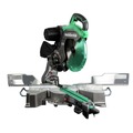 Miter Saws | Metabo HPT C12RSH3M 120V 15 Amp 12 in. Dual Bevel Sliding Corded Miter Saw image number 1