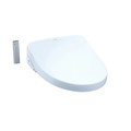 Bidets | TOTO SW3056#01 WASHLET S550e Elongated Bidet Toilet Seat with ewaterplus and Auto Open and Close Contemporary Lid (Cotton White) image number 0