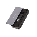 Office Electronics & Batteries | Verbatim 32173 15-in-1 SSD Enclosure Audio/DisplayPort/HDMI/Micro SD/NVMe/RJ45/SD/USB-A/USB-C/SATA USB-C Pro Docking Station - Gray image number 2