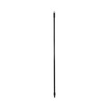 Brooms | Boardwalk BWK636 1 in. x 60 in. Nylon Plastic Threaded End Fiberglass Broom Handle - Black image number 0