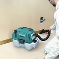Wet / Dry Vacuums | Factory Reconditioned Makita XCV11Z-R 18V LXT Brushless Lithium-Ion 2 Gallon Cordless HEPA Filter Portable Wet/Dry Dust Extractor/Vacuum (Tool Only) image number 6