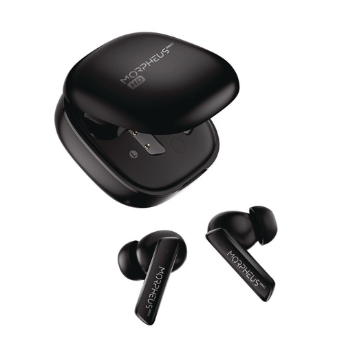 Office Electronics & Batteries | Morpheus 360 TW7850HD Pulse ANC Hybrid Wireless Noise Cancelling Earbuds - Black image number 0