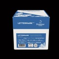 Cleaning & Janitorial Supplies | Lettermark 8822 8.5 in. x 11 in. 20 lbs. Bond Weight 92 Bright Micro-Perforated 3.5 in. from Bottom Custom Cut-Sheet Copy Paper - White (500/Ream) image number 2