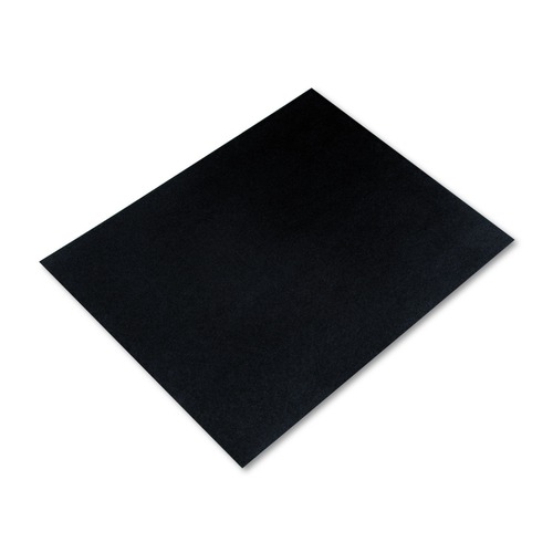 Office Jansan | Pacon P5448-1 22 in. x 28 in. Peacock Four-Ply Railroad Board - Black (25/Carton) image number 0
