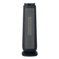 Space Heaters | Alera HECT24 7.17 in. x 7.17 in. x 22.95 in. Ceramic Heater Tower with Remote Control - Black image number 0