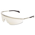 Eye Protection | Crews T3119AF Triwear Metal Protective Eyewear Platinum with Clear Mirror Anti-fog Lens image number 1