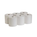 Paper Towels and Napkins | Georgia Pacific Professional 26601 7.88 in. x 800 ft. 1-Ply Pacific Blue Basic Nonperforated Paper Towel Rolls - White (6 Rolls/Carton) image number 3