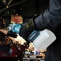Angle Grinders | Makita GRH08M1WGAG01Z-BNDL 40V max XGT 1‑3/16 in. SDS‑Plus Cordless Rotary Hammer Kit with Dust Extractor and 4‑1/2 in. / 5 in. Angle Grinder with Electric Brake Virtual Bundle image number 18