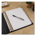 Office Jansan | Avery 11124 11 in. x 8.5 in. 8-Tab Double-Sided Gold Edge Reinforcing Insertable Big Tab Dividers - White/Clear Tabs (1-Set) image number 3