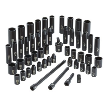 Maximum CTI0580692 53-Piece 1/4 in. Drive Impact Socket Set