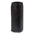 Trash Bags | Inteplast Group S243308K 24 in. x 33 in. 8 mic 16 Gallon High-Density Commercial Can Liners - Black (1000/Carton) image number 3
