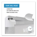 Office Jansan | MasterVision GA0397830 36 in. x 24 in. Silver Frame Monthly Planner image number 9