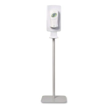 Dial Professional 17000 09495 FIT 15.7 in. x 15.7 in. x 58.3 in. Touch Free Dispenser Floor Stand - White