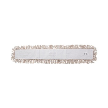 Boardwalk 48 in. x 5 in. Hygrade Cotton Industrial Dust Mop Head - White