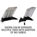 Office Jansan | Durable 554210 10 in. x 5.88 in. x 13.5 in. 10 Panels SHERPA Desk Reference System - Gray Borders image number 6