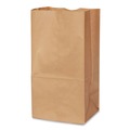 Bulk Savings Pricing 2 | Ross & Wallace Paper Products 130308500SP 6 in. x 3.88 in. x 12.5 in. #8 Heavy-Duty Grocery Paper Bags - Kraft (500/Bundle) image number 2