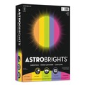 Office Jansan | Astrobrights 21004-01 8.5 in. x 11 in. 65 lbs. Cover Weight Happy Assortment Color Cardstock - Assorted (250/Pack) image number 0