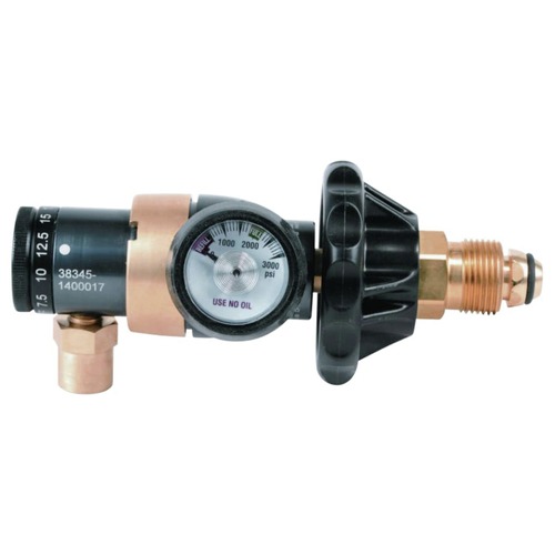 Air Tool Adaptors | Western Enterprises ACU-200 CGA-580 3000 PSI Carbon Dioxide/Argon 0 - 60 CFH Inlet Regulator image number 0