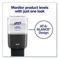 Labor Day Sale! Save $30 off $199! | PURELL 7724-01 ES8 5.25 in. x 8.56 in. x 12.13 in. 1,200 mL Touch Free Hand Sanitizer Dispenser - Graphite (1/Carton) image number 4
